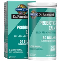 Garden of Life Dr. Formulated Probiotics Calm Pre + Pro + Postbiotics