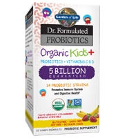 Garden of Life Dr. Formulated Probiotics Organic Kids plus Strawberry Banana