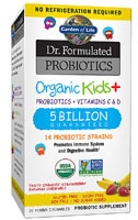 Garden of Life Kids Dr. Formulated Probiotics Organic Shelf Stable Strawberry Banana