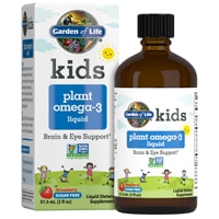 Garden of Life Kids Plant Omega-3 Liquid Strawberry