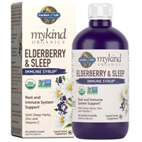 Garden of Life Mykind Organics Elderberry & Sleep Immune Syrup