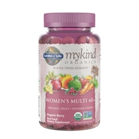 Garden of Life Mykind Organics Women's Multi 40 plus Whole Food Gummies Organic Berry