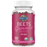 Garden of Life Organic Beets Beauty Gummies Raspberry