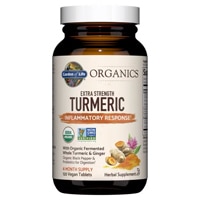 Garden of Life Organics Extra Strength Turmeric Inflammatory Response