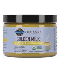 Garden of Life Organics Golden Milk Recovery & Nourishment Herbal Supplement