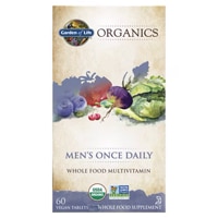 Garden of Life Organics Men's Once Daily Multivitamin