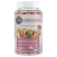 Garden of Life Organics Women's Multi Whole Food Gummies Organic Berry
