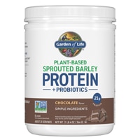 Garden of Life Plant-Based Barley Protein Powder Chocolate