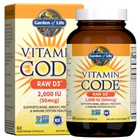 Garden of Life Vitamin Code RAW D3