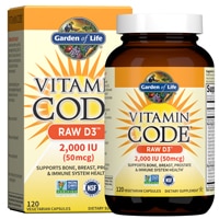 Garden of Life Vitamin Code RAW D3