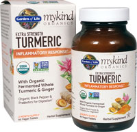 Garden of Life mykind Extra Strength Turmeric Inflammatory Response