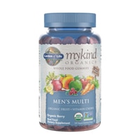 Garden of Life mykind Organics Men's Multi Whole Food Gummies Organic Berry