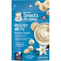 Gerber Baby Snacks Yogurt Melts Banana Vanilla