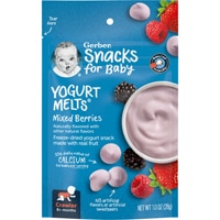 Gerber Baby Snacks Yogurt Melts Mixed Berries