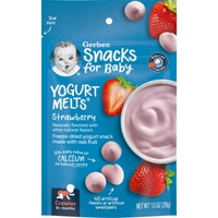 Gerber Baby Snacks Yogurt Melts Strawberry