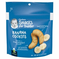 Gerber Toddler Snacks Cookies Banana
