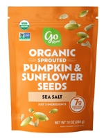 Go Raw Organic Sprouted Pumpkin & Sunflower Seeds Sea Salt