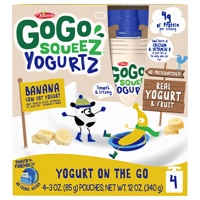 GoGo Squeez Yogurtz Banana Pouches