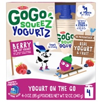 GoGo Squeez Yogurtz Berry Pouches