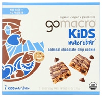 GoMacro Organic Gluten Free Macrobar Oatmeal Chocolate Chip Cookie