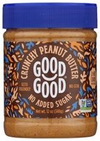 Good Good Vegan No Added Sugar Crunchy Peanut Butter