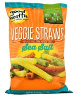 Good Health Inc. Veggie Straws Sea Salt