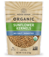 Good Sense Organic Sunflower Kernels - No Salt & Roasted