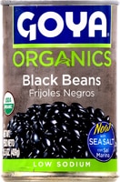 Goya Organic Black Beans Low Sodium