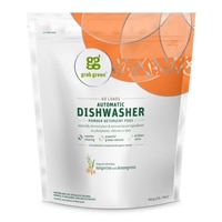 GrabGreen Automatic Dishwasher Powder Detergent Pods Tangerine with Lemongrass