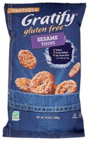 Gratify Gluten Free Pretzels Thins Sesame Seed