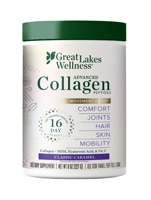 Great Lakes Wellness Movement Boost Advanced Collagen Peptides Classic Caramel