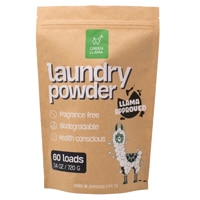 Green Llama Laundry Powder 60 Loads Fragrance-Free