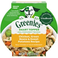 Greenies Smart Topper Wet Dog Food Mix-In Chicken Green Beans & Sweet Potatoes