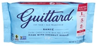 Guittard Dark Chocolate Baking Chips Made with Coconut Sugar 72% Cacao
