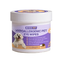 HICC Pet Eye Wipes Hypoallergenic for Dogs & Cats Coconut