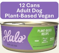 Halo Adult Dog Wet Food Vegan 5.5 oz Plant-Based Recipe