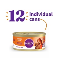 Halo Wet Dog Food Grain-Free Chicken Stew