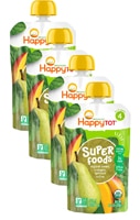 Happy Tot Organic Superfoods Chia 2+ Years Pears Mangos & Spinach