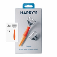 Harry's 5-Blade Men's Razor - Bright Orange