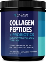 Havasu Nutrition Collagen Peptide + Probiotic Powder Unflavored