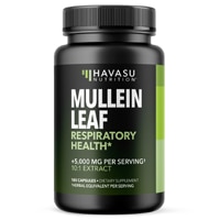 Havasu Nutrition Mullein Leaf - Herbal Respiratory Supplement - for Lung Cleanse