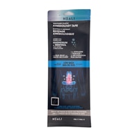 Heali Precut Shapes – Lower Back - Infused With Magnesium & Menthol - Black Stripe