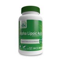 Health Thru Nutrition Alpha Lipoic Acid ALA Vegan Certified Non-GMO