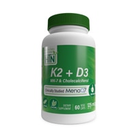 Health Thru Nutrition K2 100 mcg as Menaquinone 7 + D3 1000 IU