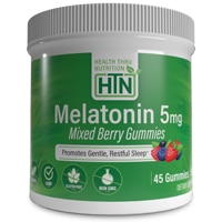 Health Thru Nutrition Melatonin Gummies Mixed Berry Flavor