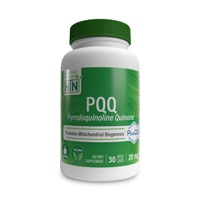 Health Thru Nutrition PQQ as PureQQ Vegan Certified Non-GMO Pyrolloquinoline Quinone