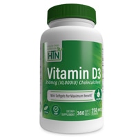 Health Thru Nutrition Vitamin D3 in Oraginc Extra Virgin Olive Oil - Non-GMO Mini Softgels