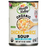 Health Valley Organic Soup Low Sodium Chicken and Rice