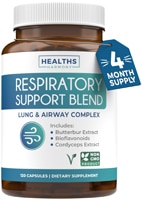 Healths Harmony Respiratory Support Blend - lung support boosts respiratory health with essential ingredients to clear mucus enhance oxyg