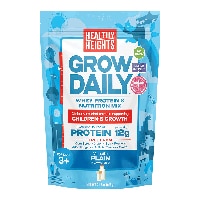 Healthy Heights Grow Daily Kids Protein Powder Nutrition Mix 3+ Years Plain